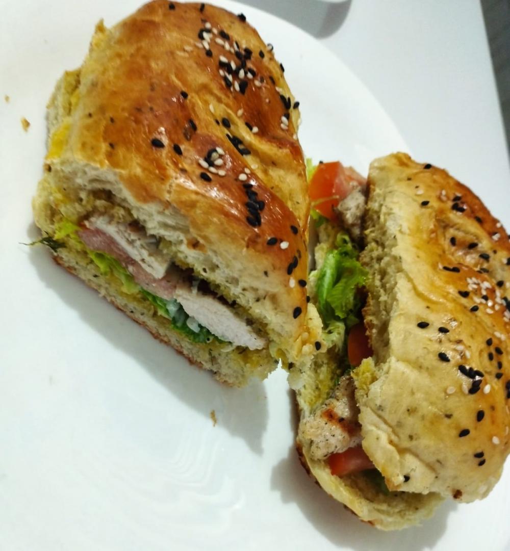 sandwich de pollo